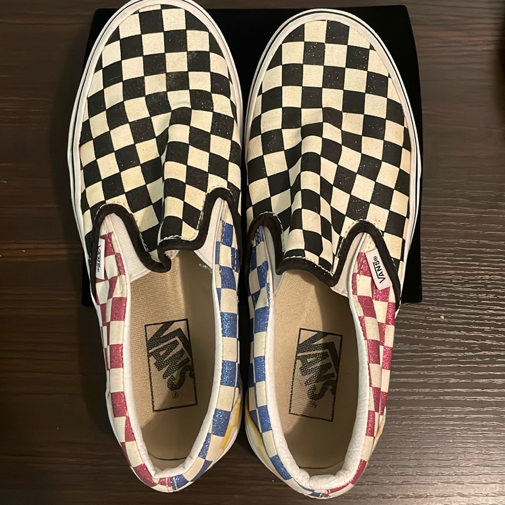 Checkerboard Unisex Vans
